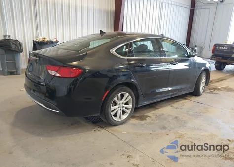 2016 Chrysler 200 Limited z USA, uszkodzony, nr VIN 1C3CCCAB5GN169342